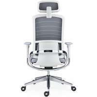 Кресло Sunon Hip CHP80SW (белый/серый)