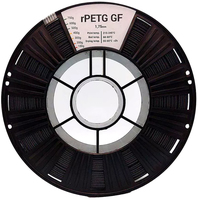 Пластик REC rPETG GF 1.75 мм 750 г (черный)
