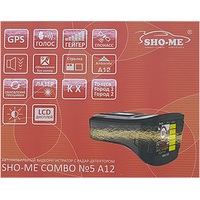 Видеорегистратор-радар детектор (2в1) Sho-Me Combo №5 A12