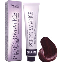 Крем-краска для волос Ollin Professional Performance 6/22 темно-русый фиолетовый