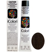 Крем-краска для волос KayPro iColori 4 коричневый 100 мл