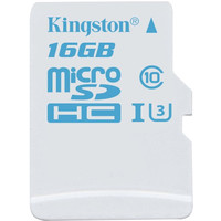 Карта памяти Kingston microSDHC (Class 10) U3 16GB [SDCAC/16GBSP]