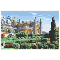 Картина по номерам SLAVINA Воронцовский дворец Крым KRYM-CR02