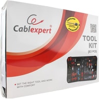 Электромонтажный набор Cablexpert TK-ELEC (63 предмета)