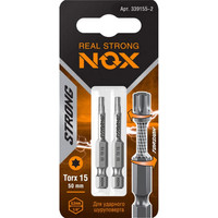 Набор бит Nox Strong 339155-2.21.2 (4x2 шт)