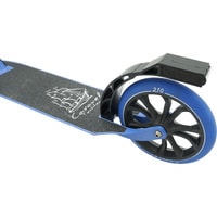 Двухколесный подростковый самокат Tech Team Caravel 210 2020 (черный/синий)
