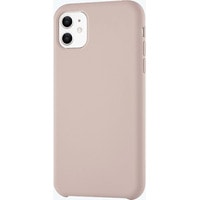 Чехол для телефона uBear Silicone Touch Case для iPhone 11 (светло-розовый)