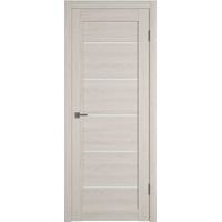 Межкомнатная дверь Atum Pro Х27 90x200 (scansom oak, стекло white cloud)