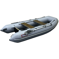 Моторно-гребная лодка Хантер 310 А (серый)