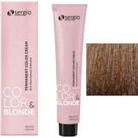 Крем-краска для волос Sergio Professional Color&Blonde 8 toffee блондин тоффи