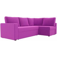 Угловой диван Лига диванов Оливер 102072 (фиолетовый)