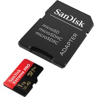 Карта памяти SanDisk Extreme PRO SDSQXCZ-1T00-GN6MA microSDXC 1TB (с адаптером)