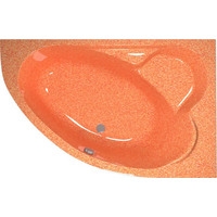 Ванна Акваколор Камелия 170x110 (оранжевый мрамор)