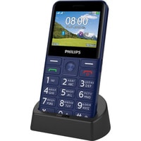 Кнопочный телефон Philips Xenium E207 (синий)