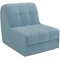 Кресло-кровать Мебель-АРС Барон №2 (велюр, голубой Luna 089) в Гродно