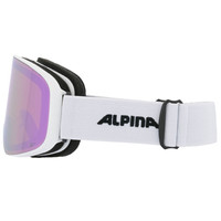 Горнолыжная маска (очки) Alpina Sports Slope Q-Lite A7293811 (White Matt/Q-Lite Rose S2)