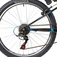 Велосипед Novatrack Racer 24 р.12 2020 (черный)
