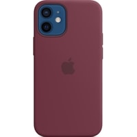 Чехол для телефона Apple MagSafe Silicone Case для iPhone 12 mini (сливовый)