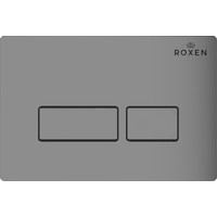 Унитаз подвесной Roxen Cube Bidet One Rimless 6 в 1 StounFix Slim 608961 (кнопка: матовая)