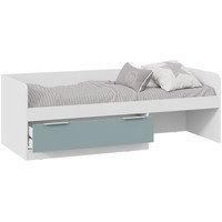 Кровать-тахта Трия Марли комбинированная Тип 1 80x200 (белый/серо-голубой)