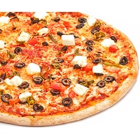 Пицца Папа Джонс Греческая (тонкое тесто, 30 см)