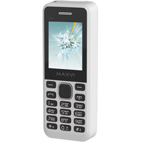 Кнопочный телефон Maxvi C20 White