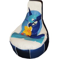 Кресло-мешок Bagland Лошадка синяя