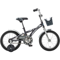 Детский велосипед Novatrack Delfi 14 (серый)