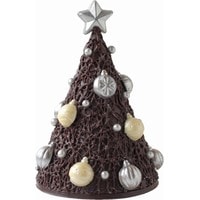 Подарочный набор La Truffe Елочка из горького шоколада с шариками