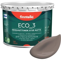 Краска Finntella Eco 3 Wash and Clean Maitosuklaa F-08-1-3-LG246 2.7 л (коричнев)