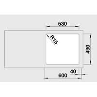 Кухонная мойка Blanco Etagon 500-IF/A [521748]