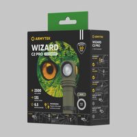 Фонарь Armytek Wizard C2 Pro Magnet USB (оливковый)