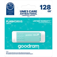 USB Flash GOODRAM UME3 Care 128GB (бирюзовый)