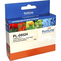 Картридж ProfiLine PL-08024-C (аналог Epson C13T08024011)