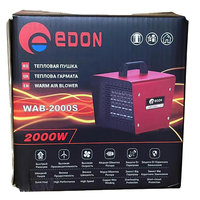 Электрическая тепловая пушка Edon WAB-2000S