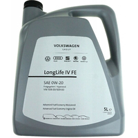 Моторное масло AUDI/Volkswagen LongLife IV 0W-20 FE 5л GS60577M4
