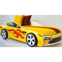 Кровать-машина Бельмарко Бондмобиль 160x70 (желтый)