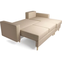 Угловой диван Мебель-АРС Белфаст угловой (рогожка, бежевый)