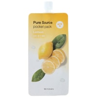  Missha Маска Pure Source Pocket Pack Lemon ночная 10 мл
