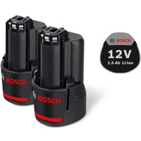 Набор аккумуляторов Bosch 2 x GBA 12V Professional 1600Z0003Z (12В/1.5 Ah)
