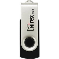 USB Flash Mirex Color Blade Swivel Rubber 2.0 8GB 13600-FMURUS08