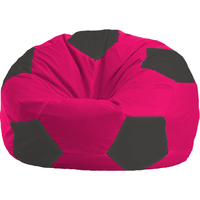 Кресло-мешок Flagman Мяч Стандарт М1.1-381 (малиновый/черный)