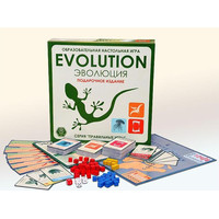 Детская настольная игра Правильные игры Эволюция. Подарочный набор. Базовый+2 дополнения 13-01-04