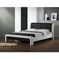 Кровать Halmar Cassandra 120x200 (белый/черный)