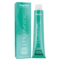 Крем-краска для волос Kapous Professional с гиалуроновой кислотой HY 1.0 Черный