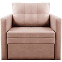 Кресло-кровать Brioli Пино П (рогожка, J11 розовый)