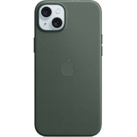 Чехол для телефона Apple MagSafe FineWoven Case для iPhone 15 Plus (зеленый)
