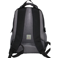 Школьный рюкзак Rise М-355-чр (черный/серый)