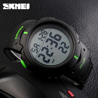 Наручные часы Skmei 1068 (черный/зеленый)