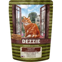 Сухой корм для кошек Dezzie Sterilized Cat (для стерилизованных с курицей и говядиной) 400 г